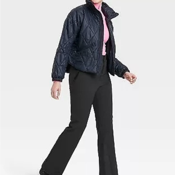 Women's Slim Snowsport Pants - All in Motion Black Size Large - Picture 3 of 5